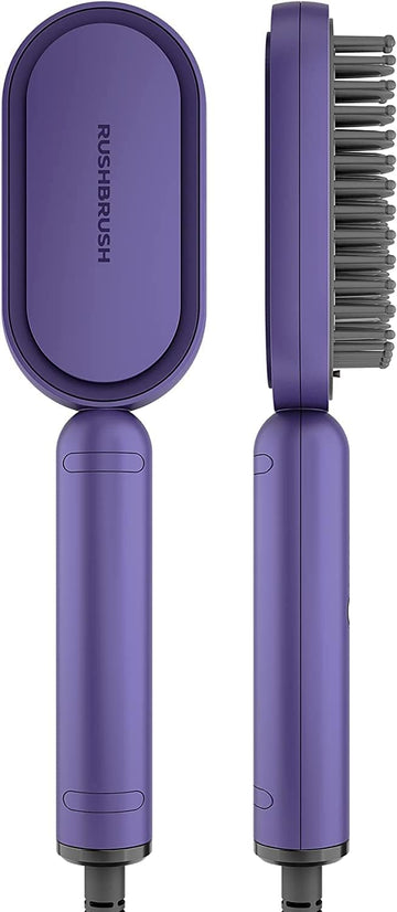 Rush Brush -S3 Lite Hair Straightener Brush-Purple