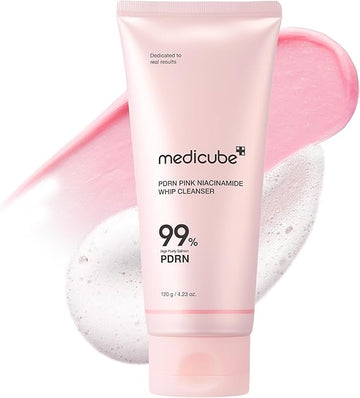 Medicube PDRN Pink Niacinamide Whip Cleanser (120g)