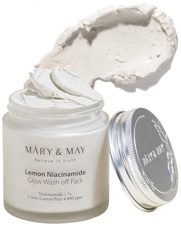 Mary&May Lemon Niacinamide Glow Wash Off Pack – 125g