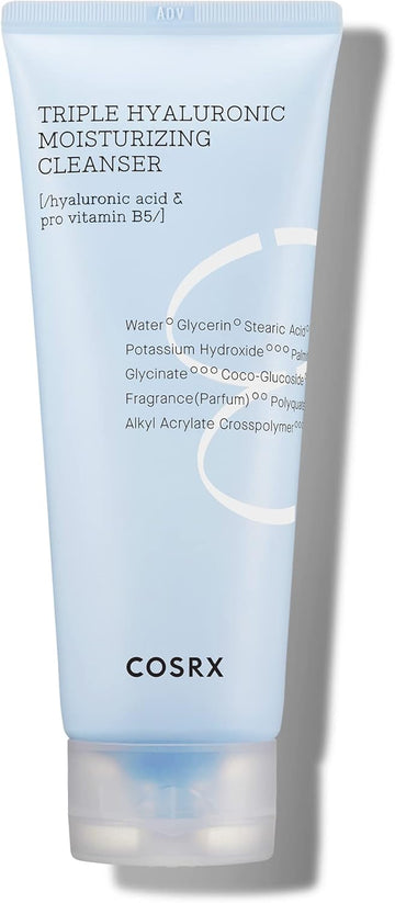 COSRX Triple Hyaluronic Moisturizing Cleanser (150ml)