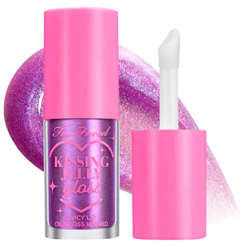 Too Faced Kissing Jelly Non-Sticky Lip Oil Gloss – Hydrating Shine Care