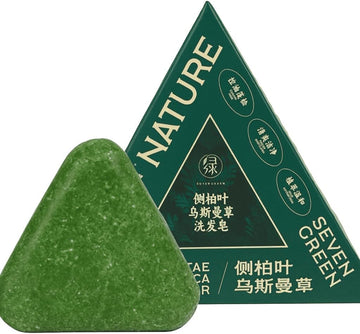 Seven Green Natural Herbal Anti-Hair Loss Shampoo Soap