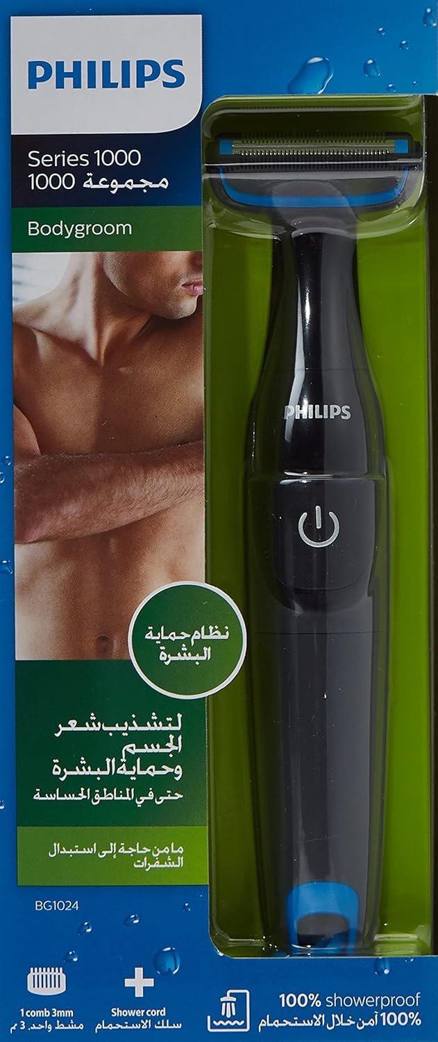 Philips bodygroom series 1000 body groomer for men bg1024 , black