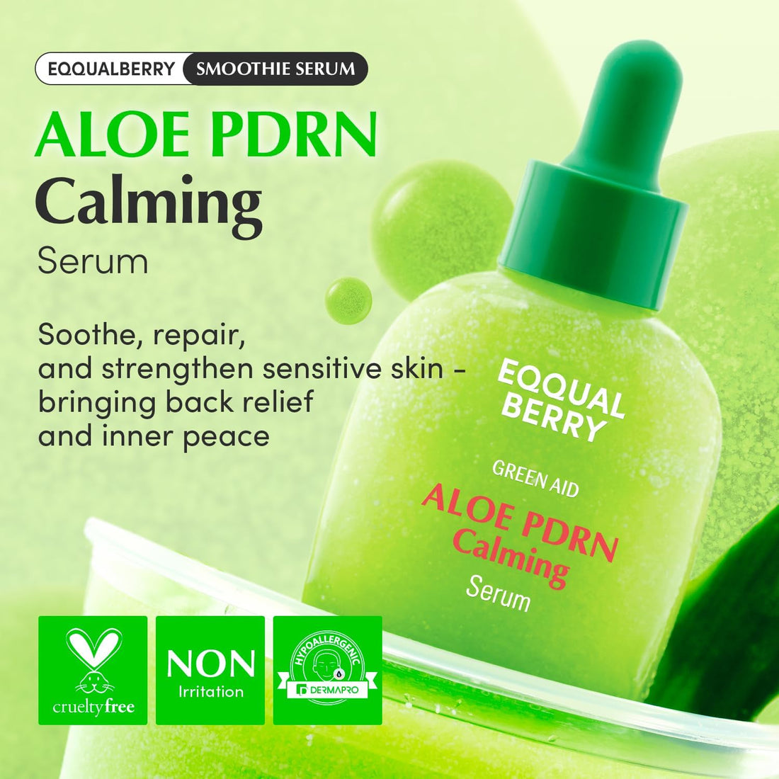EQQUALBERRY Aloe PDRN Soothing Serum