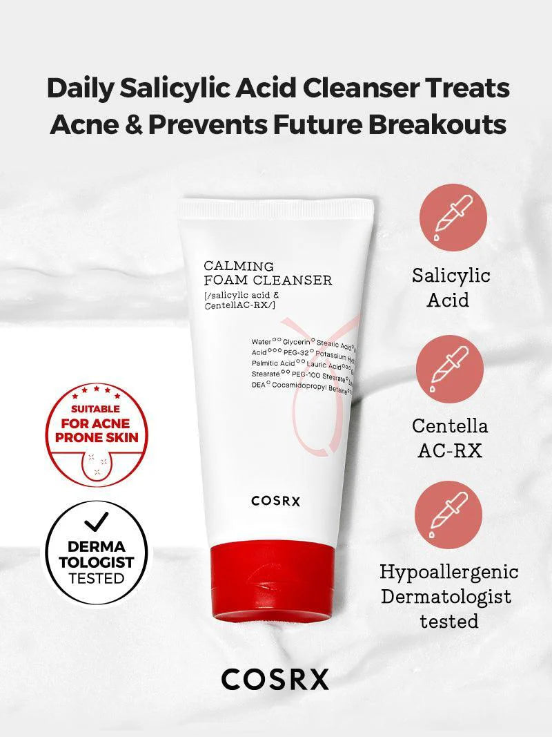 COSRX AC Collection Calming Foam Cleanser 2.0 - 150ml