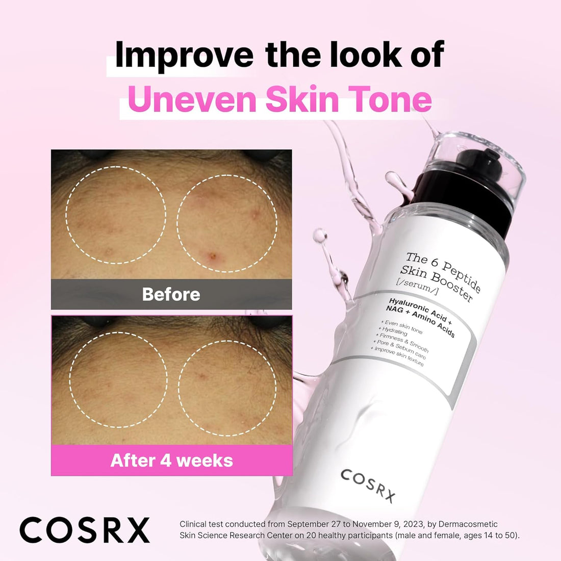 COSRX 6X Peptide Collagen Booster Toner Serum