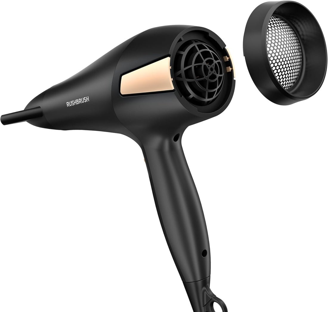 RUSHBRUSH D2 PRO Professional Hair Dryer, 2500W