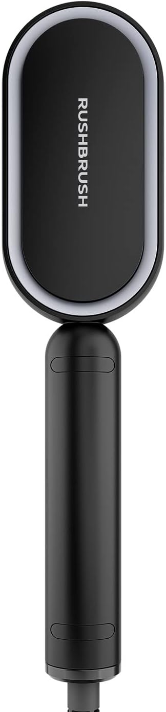 Rush Brush S3 Tourmaline Comb with Ion Technology -Lite Black