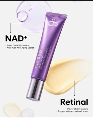 Numbuzin No.9 NAD+ Retinal Volumetox Eye Cream 10ml